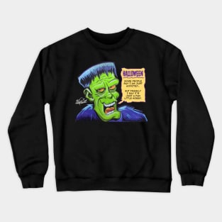 Frank loves Halloween Crewneck Sweatshirt